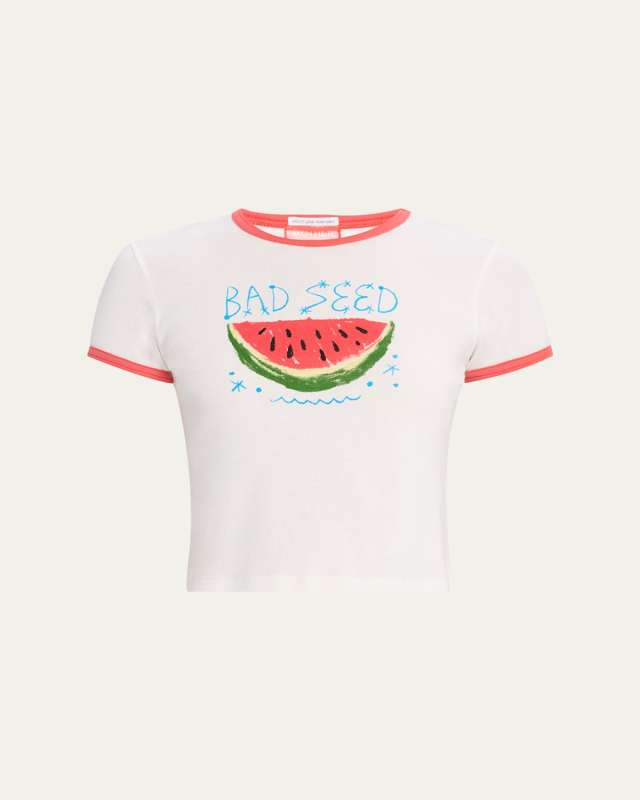 The Itty Bitty Ringer Cropped T
